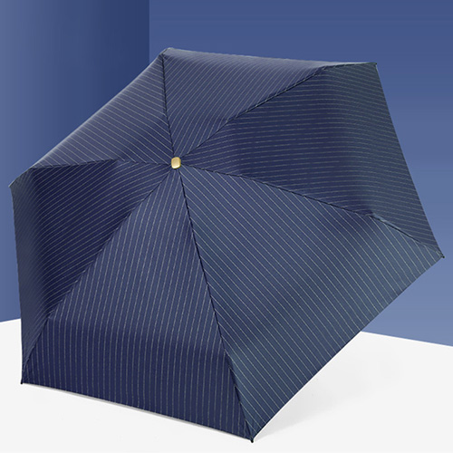 튼튼한 햇빛차단 스트라이프 5단 수동 양우산 우양산