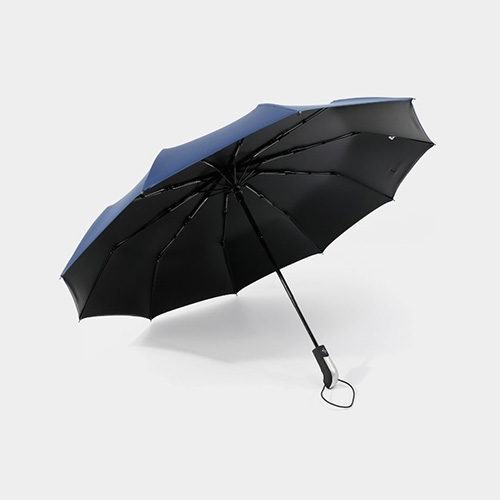 튼튼한 휴대용 접이식 방수 방풍 3단 완전 자동 우산
