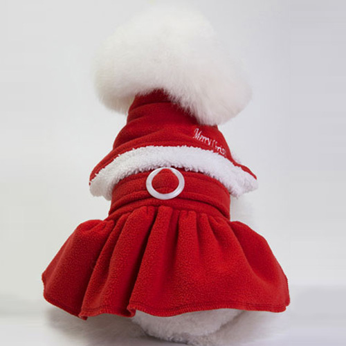 겨울 성탄절 크리스마스 강아지산타복 강아지산타옷