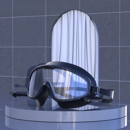 성인용 귀마개 일체형 물안경 수경 케이스 세트(P0000TKR)